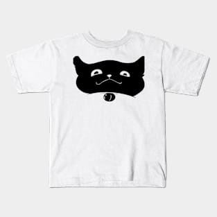 black cat Kids T-Shirt